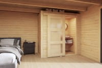 Home-Office Gartenhaus Domeo Innenraum Set S
