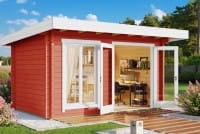 Lasita Maja Gartenhaus Dorset 71 schwedenrot