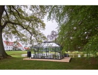 Juliana Gewächshaus Grand Oase ESG 3 mm Anthrazit 18,8 m²