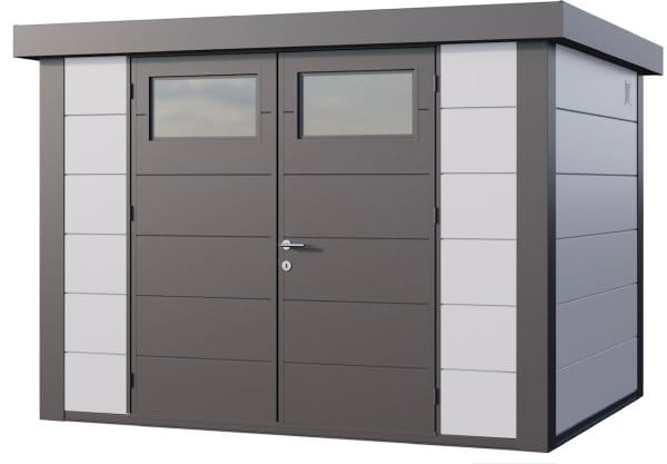 Telluria Metallgerätehaus Classico 3024 weiß