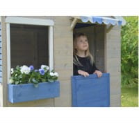 Wendi Toys Kinderspielhaus Delfin Kaufmannsladen Kiosk Kaufladen inkl. Markisen