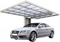 Ximax Carport NEO Typ 90 Standard Edelstahl-Look