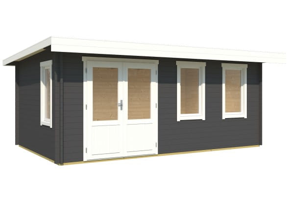 Lasita Maja Gartenhaus Baruda 53 carbongrau