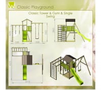 Wendi Toys Spielplatz Dino Masse