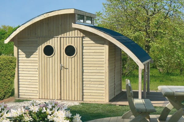 Joda Gartenhaus Nautic 200 naturbelassen