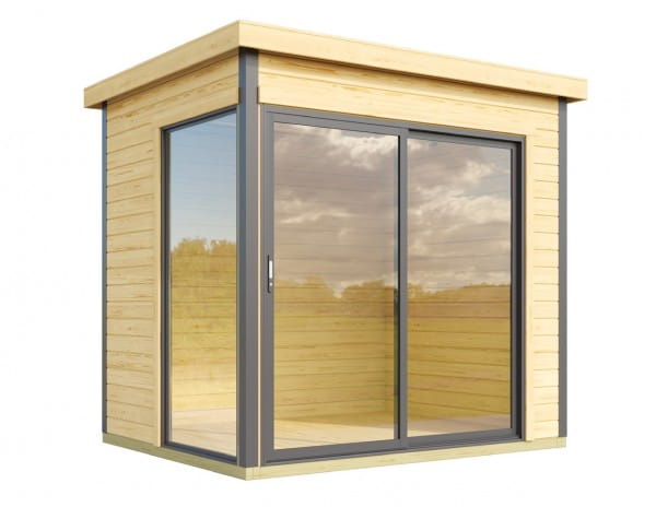 Lasita Maja Gartenhaus Domeo Mini unbehandelt