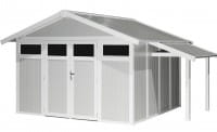 Schleppdach für Gartenhaus Deco von Grosfillex