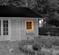Einzelfenster für Wochenendhaus Caroline - Fenstermaß: B 88,2 x H 88,2 cm