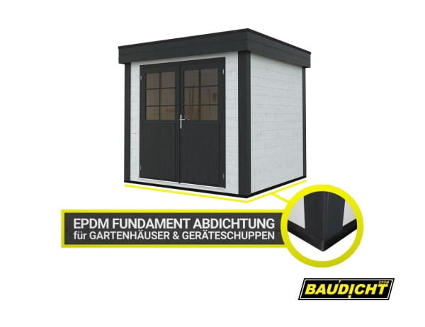 BAUDICHT Fundament Gartenhausabdichtung Set