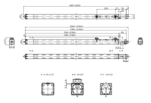 Ximax Stützstange für Portoforte und Linea