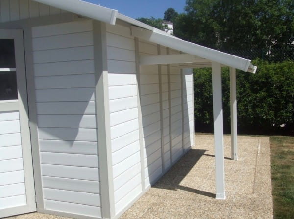 Schleppdach für Gartenhaus Deco von Grosfillex