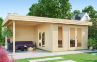 Lasita Maja Gartenhaus Anders unbehandelt