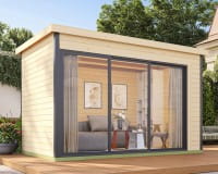 Lasita Maja Gartenhaus Austin 3 unbehandelt