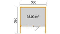 Weka Designhaus Cubilis 2.0 Grundriss
