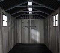 Lifetime Kunststoff Gartenhaus Utah Innenansicht
