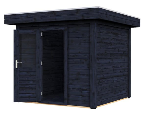 Lugarde Gartenhaus München 250 x 250 cm schwarz