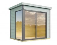 Lasita Maja Gartenhaus Domeo Mini Gletschergrün