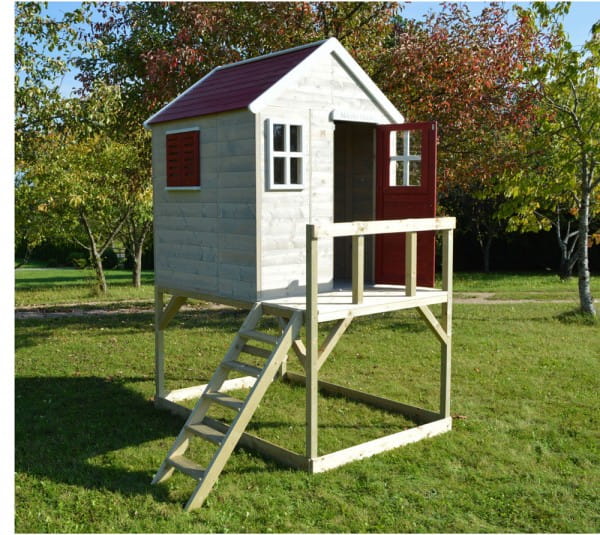 Wendi Toys Kinderspielhaus Storch inkl. Fensterladen