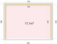 Telluria Metall Pavillon Grundriss Singolo 4836