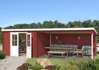 Gartenhaus St. Louis von Lasita Maja schwedenrot
