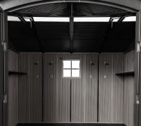 Lifetime Kunststoff Gerätehaus Ohio Innenansicht