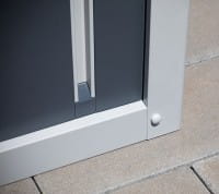 Trimetals Gartenschrank Geräteschrank Medium Guardian D43 inkl.Boden