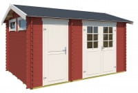 Gartenhaus William 380 x 250 cm Schwedenrot von Lasita Maja