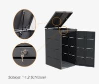 Telluria Verbindungselement für Cestino Abfallbox