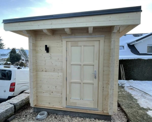Gartensauna Grenoble von Walfer
