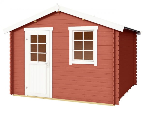 Lasita Maja Gartenhaus Wels 3 schwedenrot
