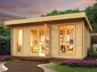 Gartenhaus Dorset 3 von Lasita Maja unbehandelt