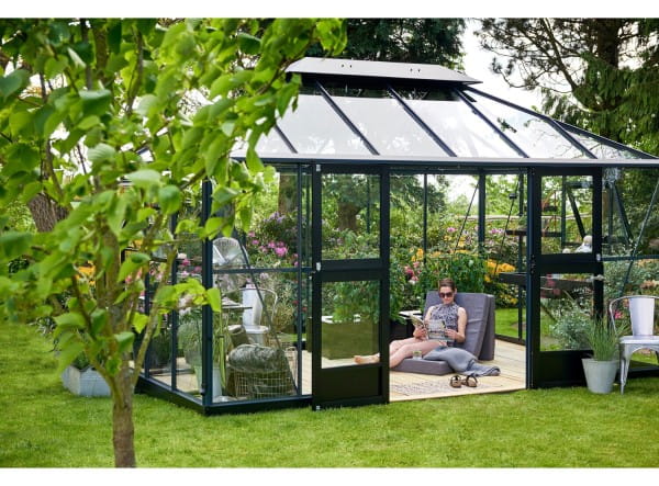 Juliana Gewächshaus Grand Oase - 13 m² Anthrazit