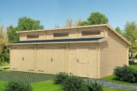 Interessante Nutzungsideen für eine Doppelgarage aus Holz
