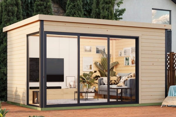 Lasita Maja Gartenhaus Austin 6 unbehandelt