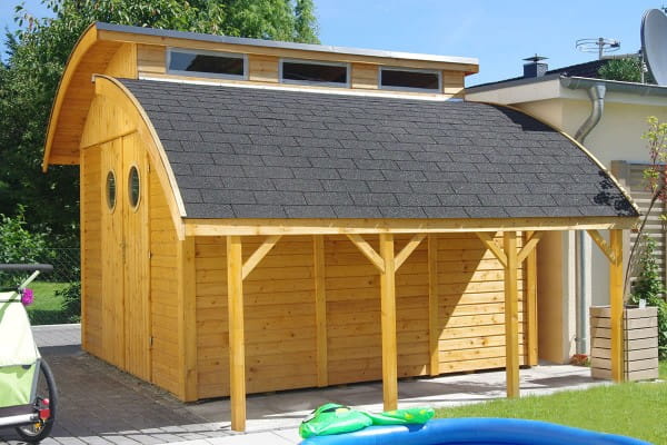Joda Gartenhaus Nautic 300 naturbelassen