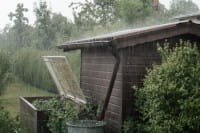 Gartenhaus optimal vor Frost schützen