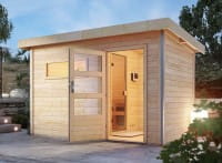 Gartensauna aus dem Hause Karibu