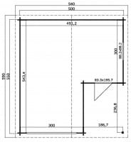Grundriss Lasita Maja Holzgarage Nevis 