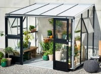 Juliana Veranda 6,6 m² Anlehngewächshaus Alu