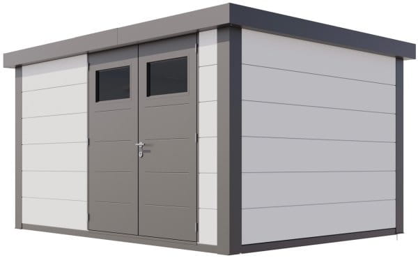 Telluria Metallgerätehaus Classico 3930 weiß