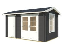 Gartenhaus Wrexham 1 Farbbehandlung Carbongrau von Lasita Maja