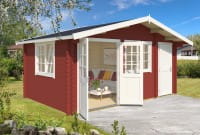 Gartenhaus Borkum 4 schwedenrot von Lasita Maja