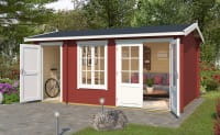 Gartenhaus Wrexham 2 Farbbehandlung Schwedenrot von Lasita Maja