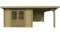 Woodpro Gartenhaus Jasmine 5,47 x 2,50 cm