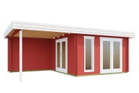 Lasita Maja Gartenhaus Anders schwedenrot