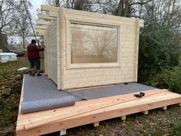 Konzept Gartensauna Lyon von Walfer
