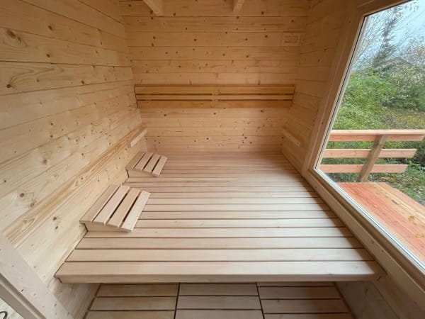 Konzept Gartensauna Lyon von Walfer