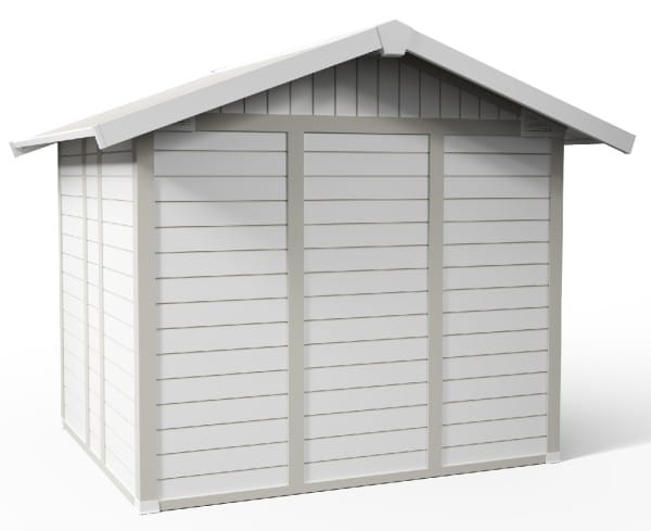 Grosfillex Kunststoff Gartenhaus Deco H 4,9