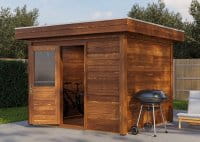 Lugarde Gartenhaus Hannover 300 x 250 cm braun