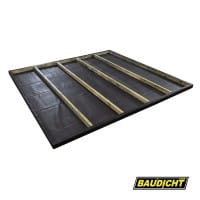 BAUDICHT Fundament Gartenhausabdichtung Set